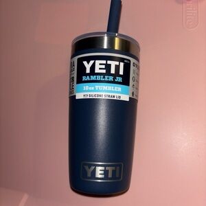 Yeti Rambler Jr. 10oz Tumbler with Straw - Navy
